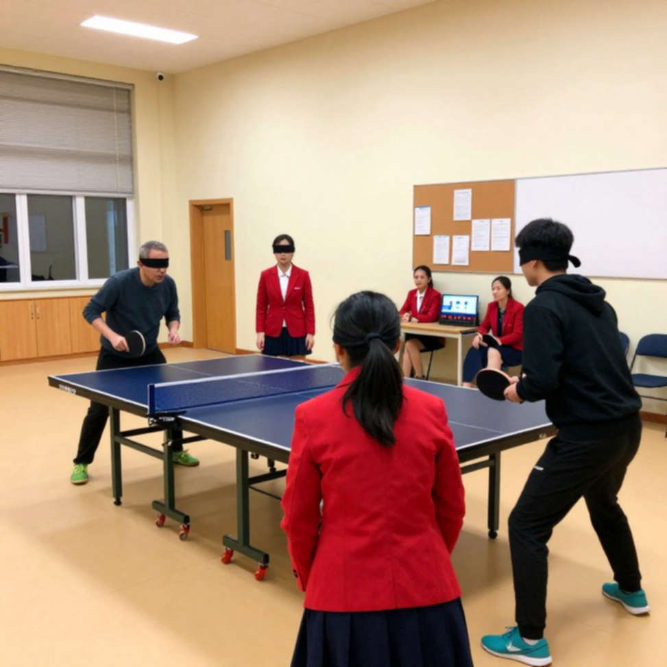 The Blindfold, the Dog Ball and the 17:20 Slot: English Table Tennis Is Playing a Different Game